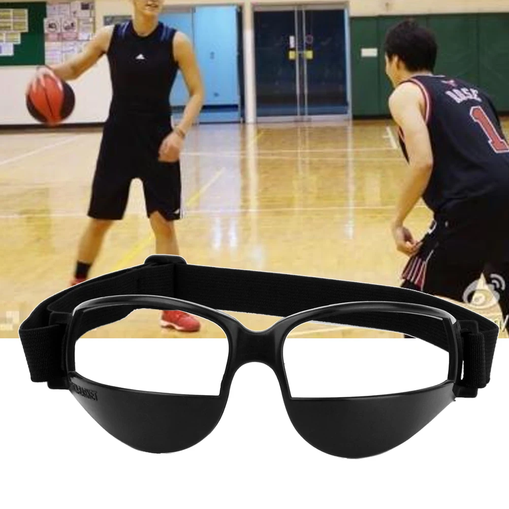 

Anti Low Head Glasses Basketball Training Aid Soft Plastic Adjustable Fit Goggles Eyewear Improves Ball Handling