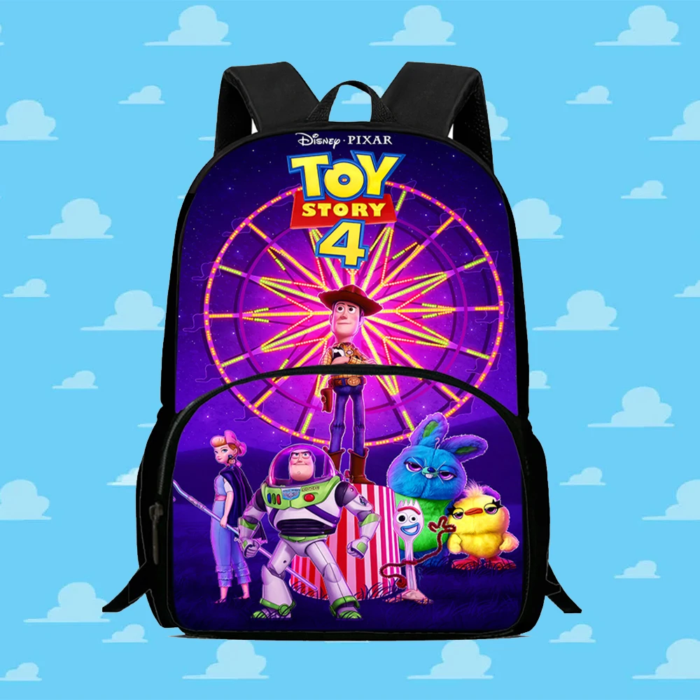 

Kids Cartoon Backpacks Toy Story Printed School Bags for Pupil Students Lightweight Commuter Storage Bookbags for Boys Girls