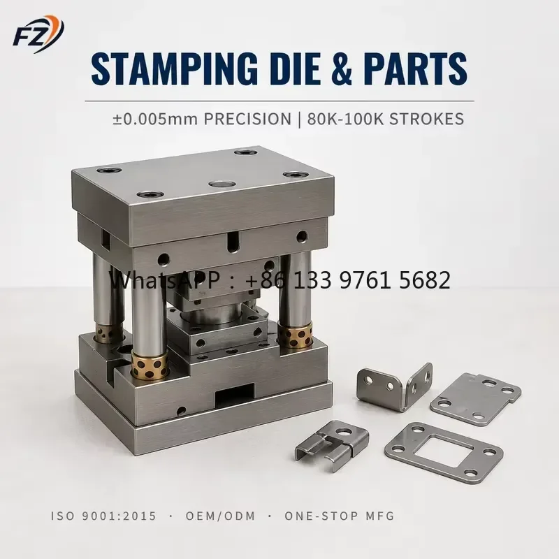 WSQ Customized Progressive Steel Press Punching Machine Stamping Tool and Die Sheet Metal Manufacturing Manufacturer Molding