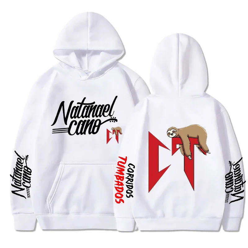 Natanael Cano Hoodies Men Fashion Corridos Tumbados Long Sleeve Sweatshirts Women Cool Casual Harajuku Hooded Pullover Sudaderas