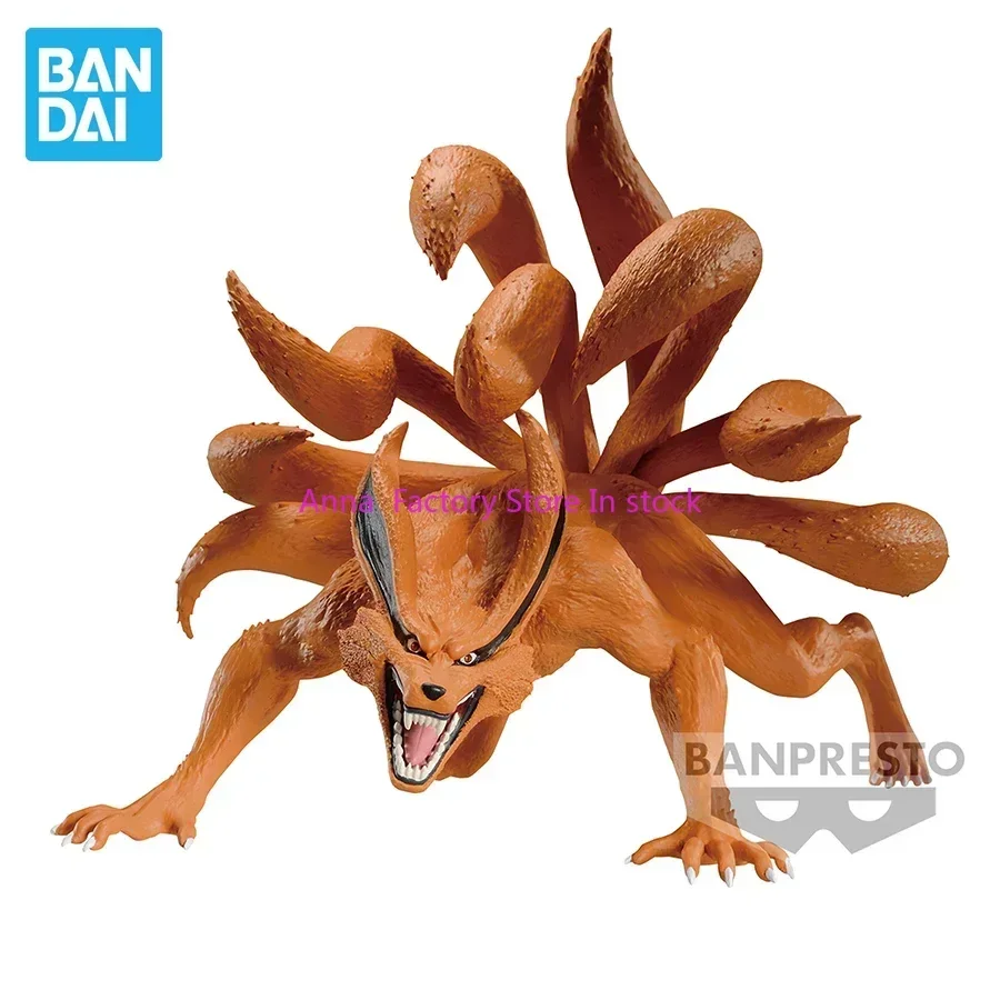 （In Stock） Banpresto Anime Naruto Shippuden Figurines Kyuubi Kurama PVC Action Figures 14cm Figurals Collection Model Toys