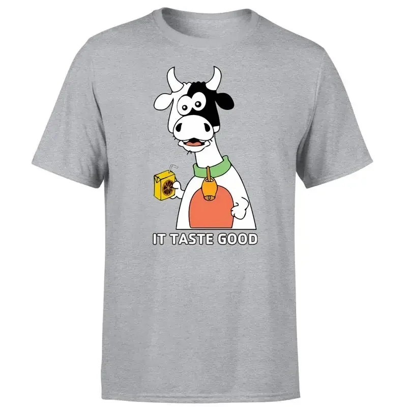 Funny Cow T Shirt Its Taste Good Saying Animal Lovers