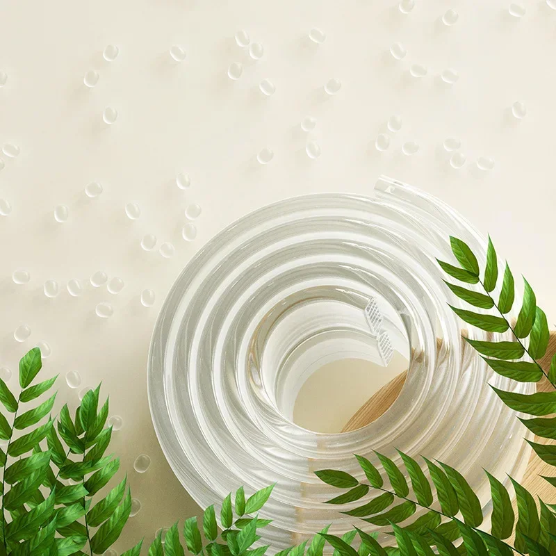 Children's Hollow Anti-collision Strip PVC Transparent Soft Baby Table Edge Wall Corner Glass Coffee Table Edge Protection