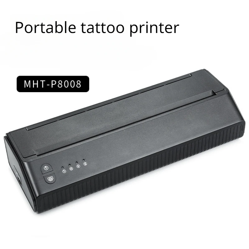 Tattoo Transfer Machine Wireless Portable Tattoo Template Machine Thermal Tattoo Printer Bluetooth Tattoo Stencil Transfer