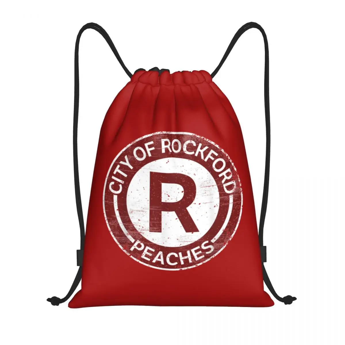 A League Of Their Own Drawstring Backpack Gym Sports Sackpack R Baseball Rockford Peaches String Bags for Running