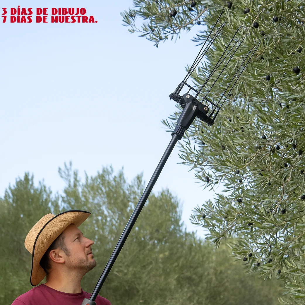 Strong Power Electric Olive Picking  36V 13Ah Big Capacity Lithium Battery Lightweight Garden Tool New Type Olive Harvester