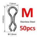 M 50 piezas Plateadas