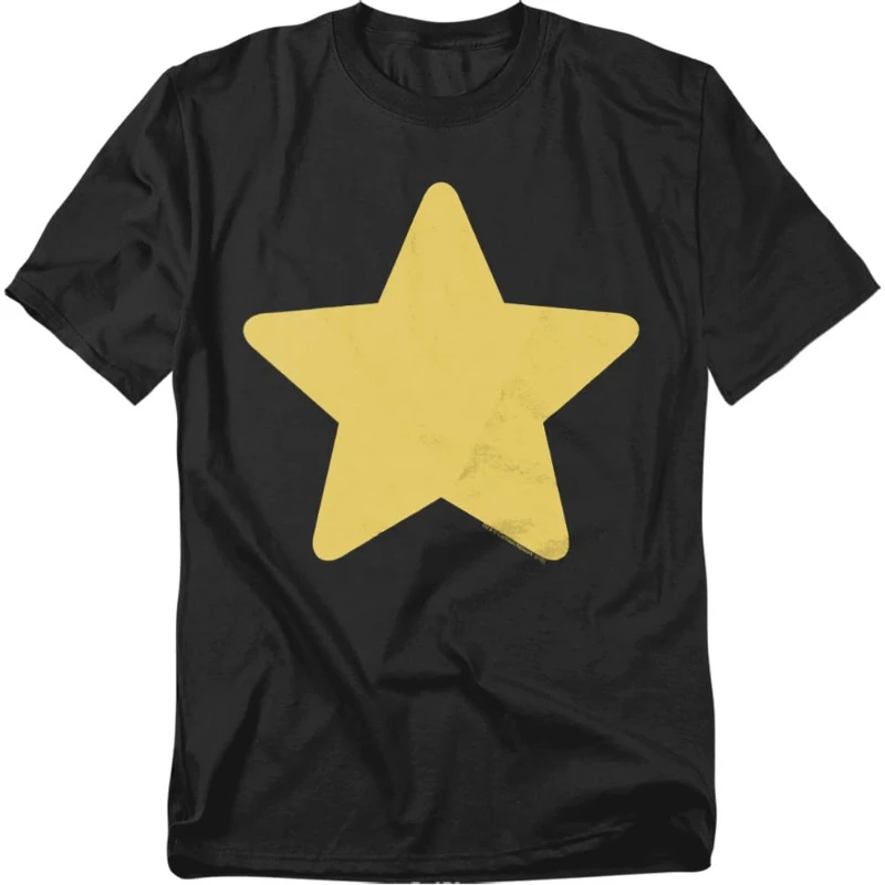 Popfunk Steven Universe Greg Star Cartoon Network T-Shirt 2026 Summer New Women's Vintage Oversized Loose Casual