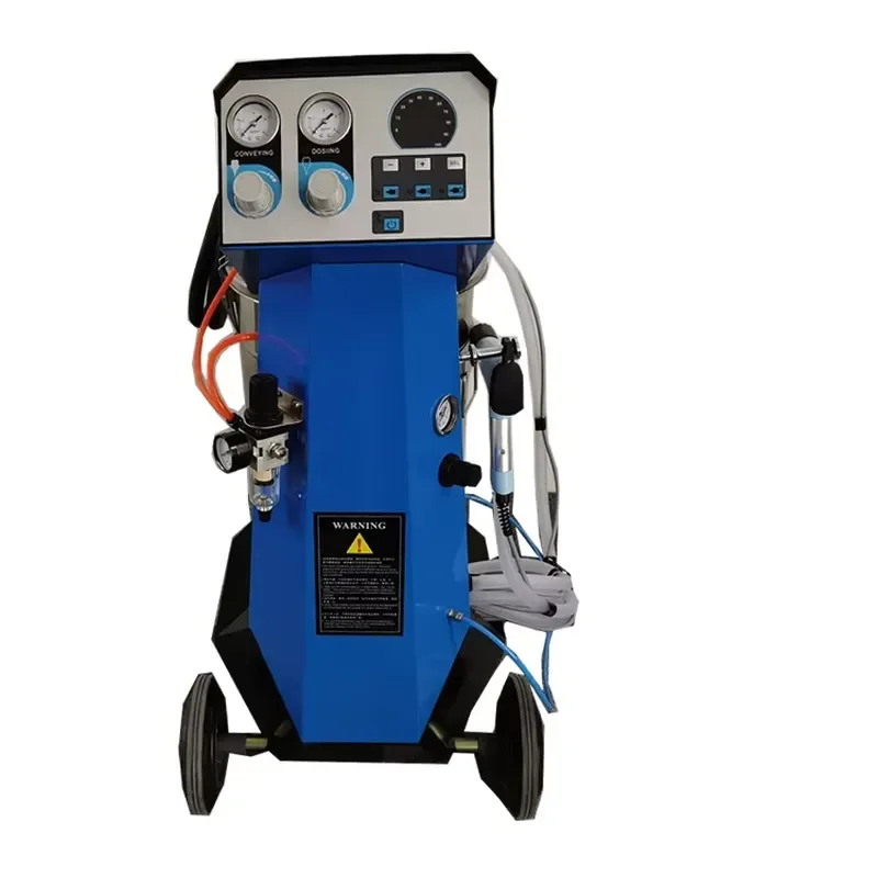 New Manual Electrostatic Powder Coater with Spray Gun for High Efficiency Spraying of Aluminum Substrates