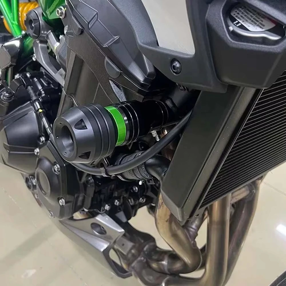 For Kawasaki ZX10R 2011-2022 Anti-drop Ball Modification - Motorcycle Accessories Engine Crash Protection Aluminum Crash Balls