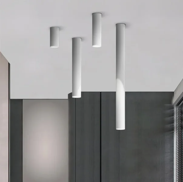 Led Modern Ceiling Light Long Tube Lighting Ceiling Led Surface Mounted Kitchen Down Light Fixture 7W 100mm 200mm 300mm 400mm
