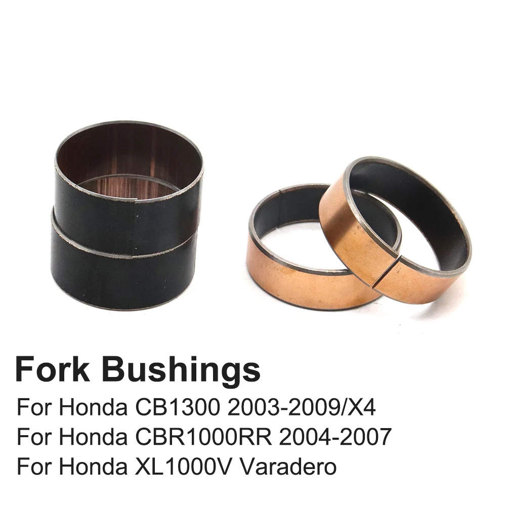 

Fork Bushings External Guide Rails Shock Absorb Up Down For Honda CBR1000RR 2004-2007 XL1000V Varadero CB1300 2003-2009
