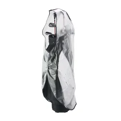 1Pc PVC Sport Golf Bag Rain Cover Zipper Bags Protective Raincoat Waterproof Dustproof Transparent Antistatic Fit Most Golf Bags