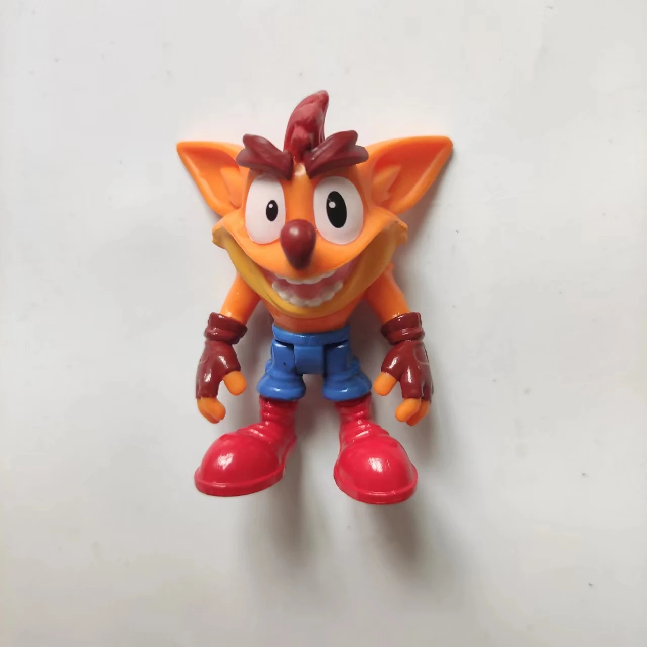 Crash Bandicoot Dr NEO CoCo Marsupus Erectus Gold  Action Figure Mini Collection Model Toys for Kids Gift No Box loose