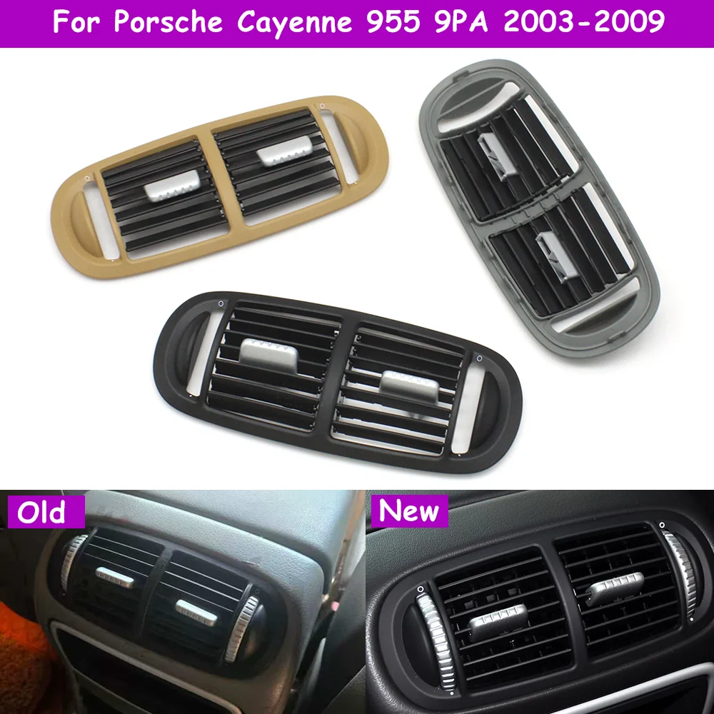 955 9PA 2003-2009 Car Rear Air Conditioning AC Vent Grille Outlet Panel Cover Trim For Porsche Cayenne 9555522630 9555522030
