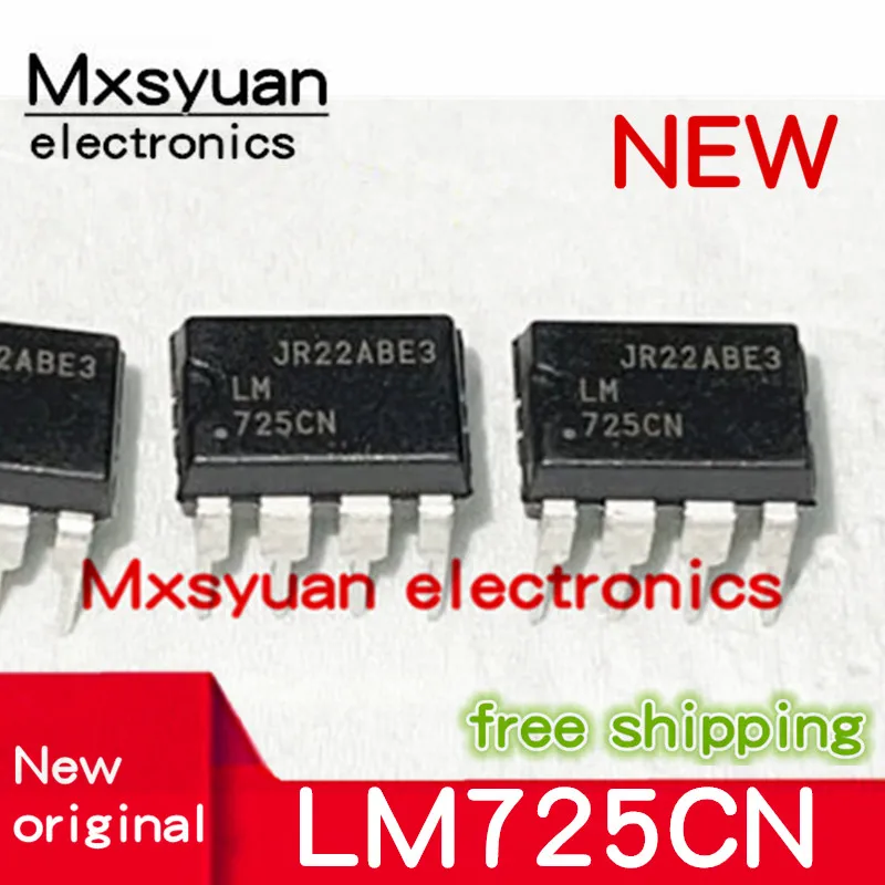 10PCS/LOT LM725CN 725CN DIP8 Mxsyuan 100% New original