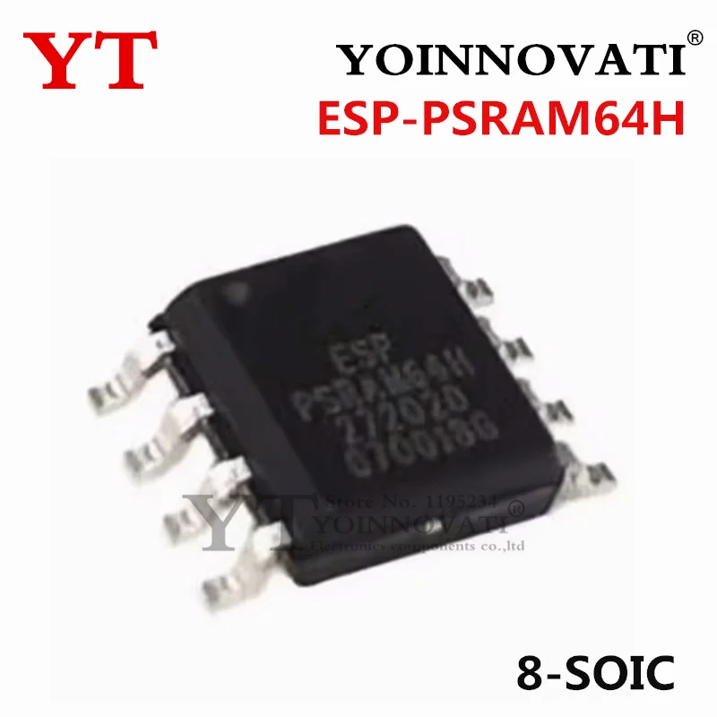 10PCS -50PCS ESP-PSRAM64H SOP8 3.3V 64Mbit