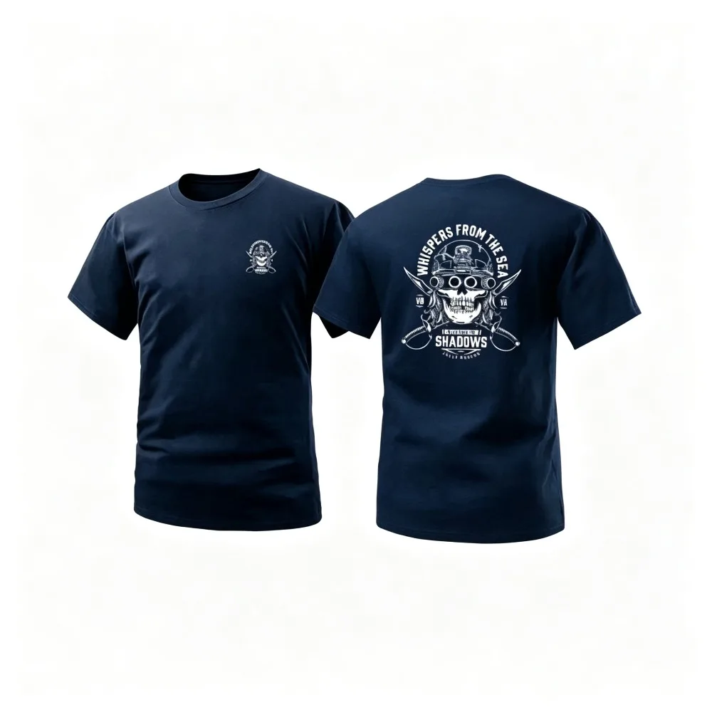 2026 New  American Tactical Print T-shirt for Men, Ins Tough Style Loose Retro Round-neck Short-sleeved Trendy Top