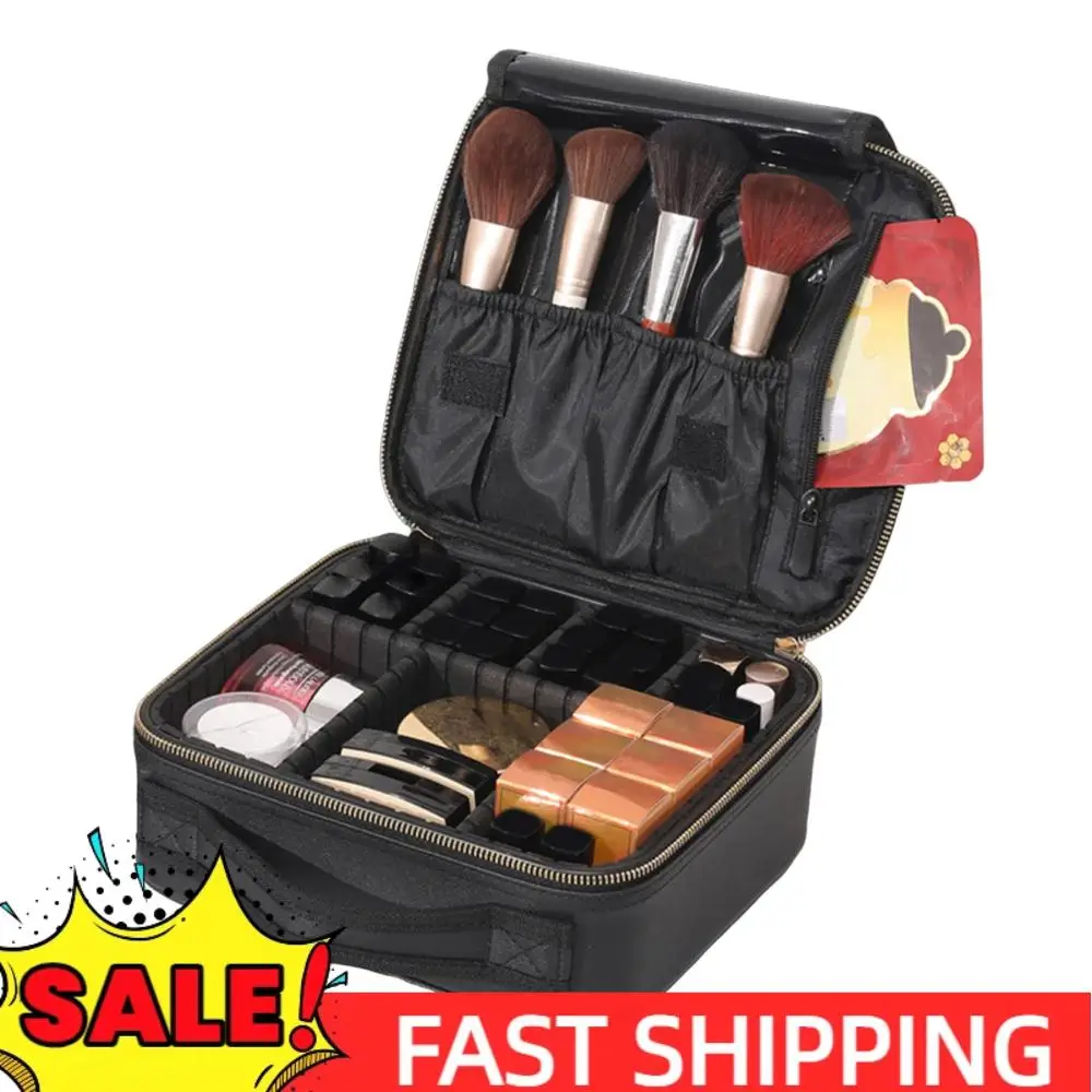 

Нейлоновый косметический органайзер-кейс, портативная сумка для хранения для женщин, для украшений и цифровых аксессуаров