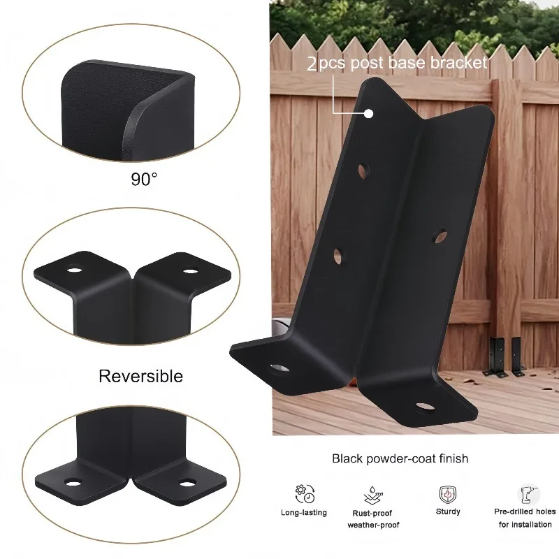 2-Piece Column Base Bracket for 1.5