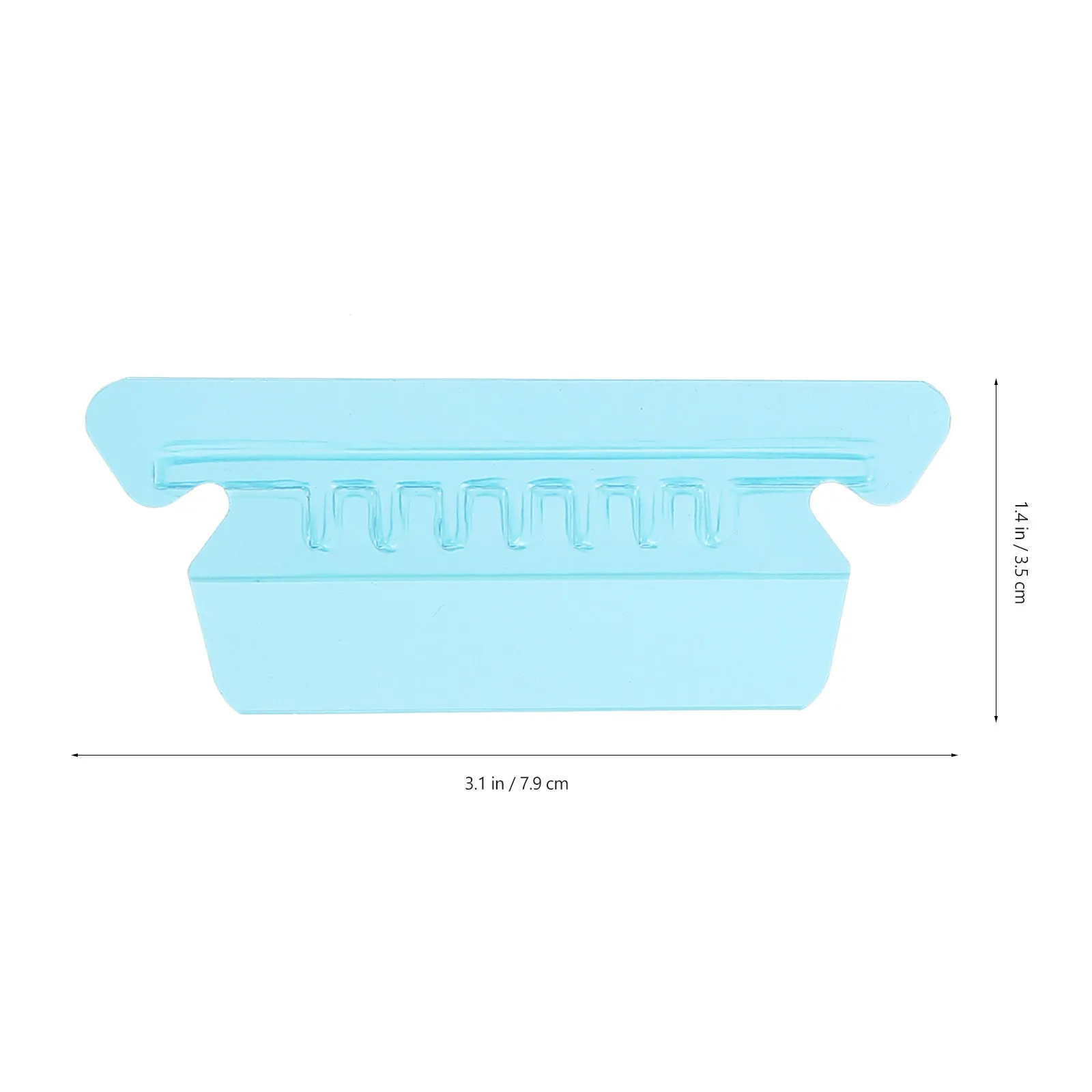 

20pcs Label Index Tabs Clear File Folder Tabs Lightweight For Hanging Files Classification Document Organizer File Folder Labels