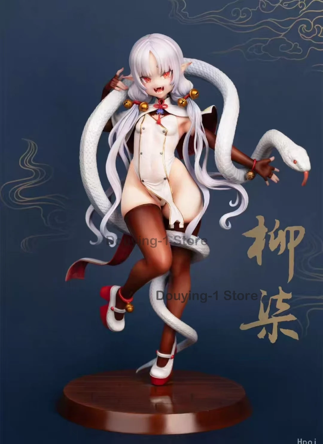 

В наличии фигурка SSR Willow Seven LiuQi 1/7, оригинальная картина, фигурка женского персонажа, серия Monster