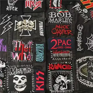 Rock Band Patches For Clothing Music Metal Punk Patches Appliques Iron on Badges Clothes Stickers DIY Sewing Embroideriy Stripes AliExpress 15