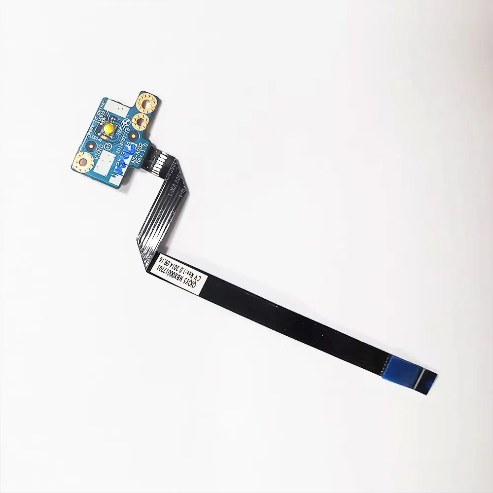 OEM Przycisk zasilania z kablem do laptopa Lenovo IdeaPad Y500 Y510P Y510, akcesoria naprawcze NS-A032 LS-8691P LS-8698P — zdjęcie 4