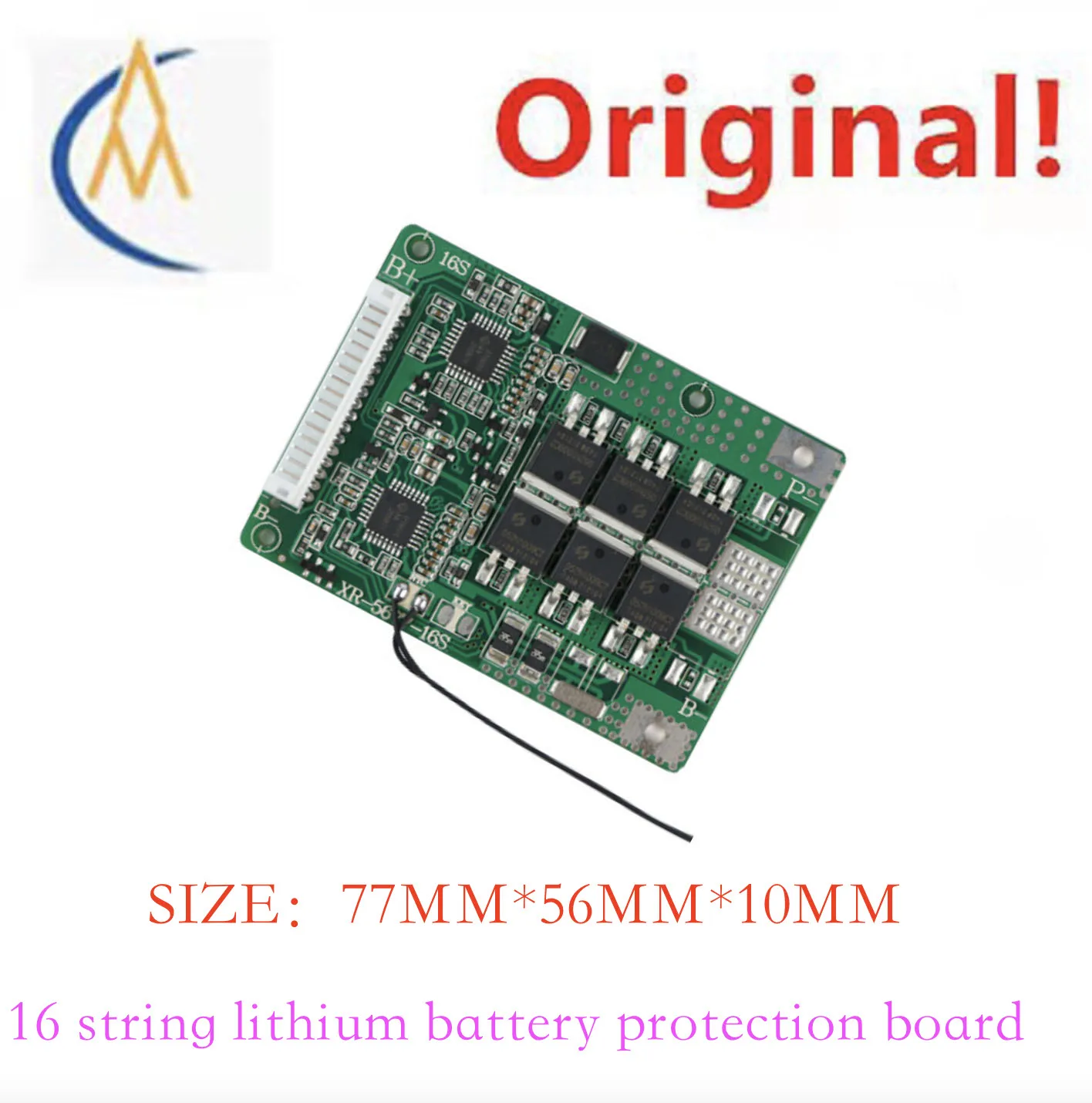 16 series 60V iron lithium 52V balanced temperature control 20A30A power lithium battery protection board