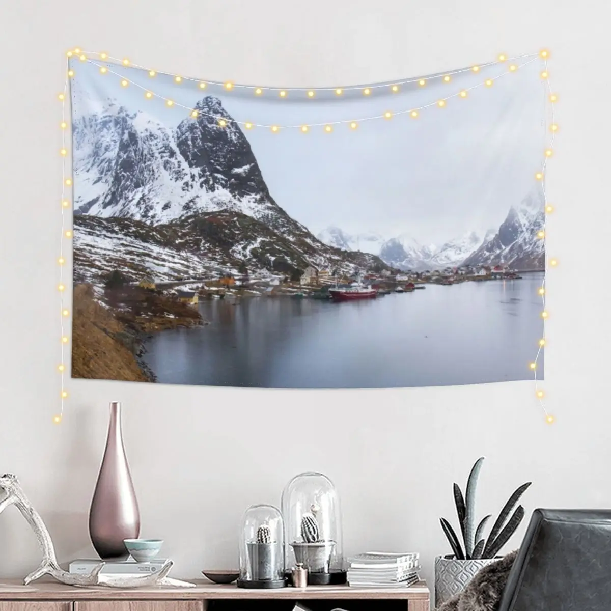 Reine pano Tapestry Hanging Wall Aesthetic Decoration Cute Room Things Aesthetic Room Decor Korean Tapestry