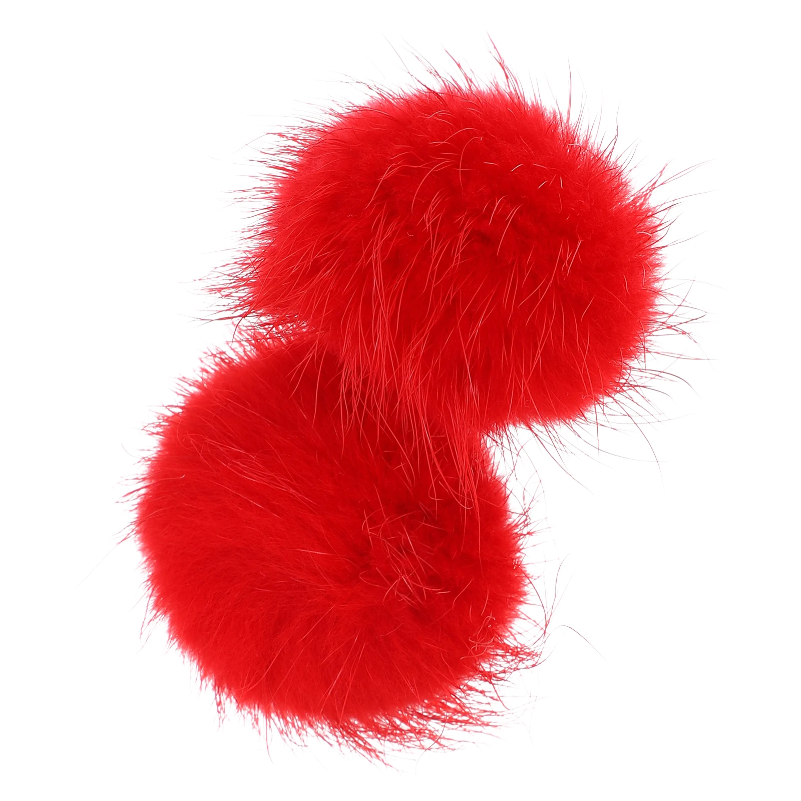 

2pcs 4 5cm Mink Ball Hanging Decoration Pom Poms Bag Pendant Charms Shoe Clips Scarves Balls Hair Accessories Jewelry