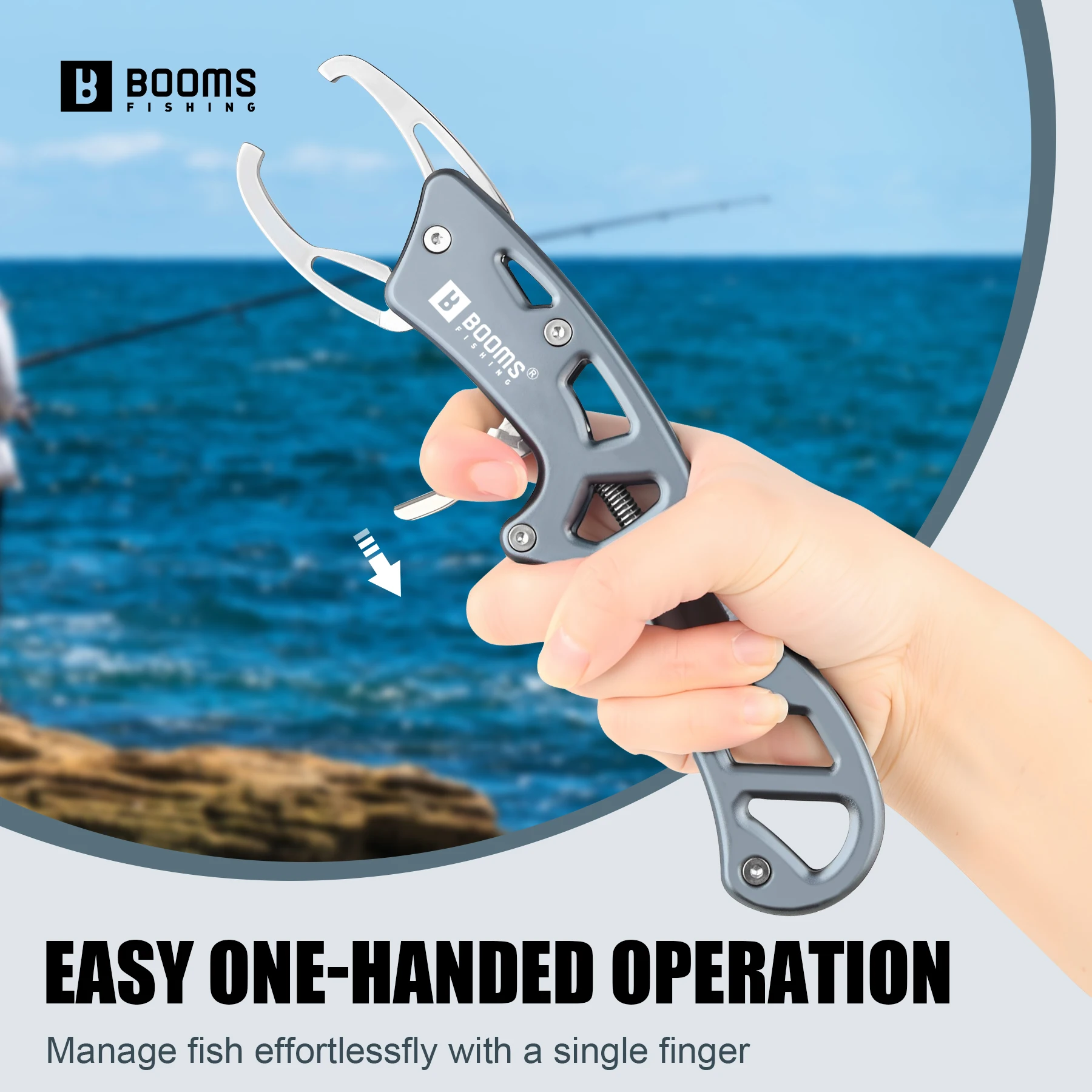 20KG Aluminum Fish Gripper 5
