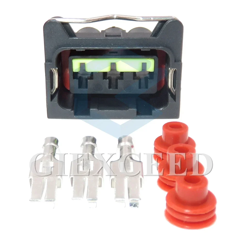 

2 комплекта, 3-контактный разъем переменного тока серии 6,3, сильноточная розетка для автомобильных аксессуаров, водонепроницаемый разъем для проводов для автомобиля