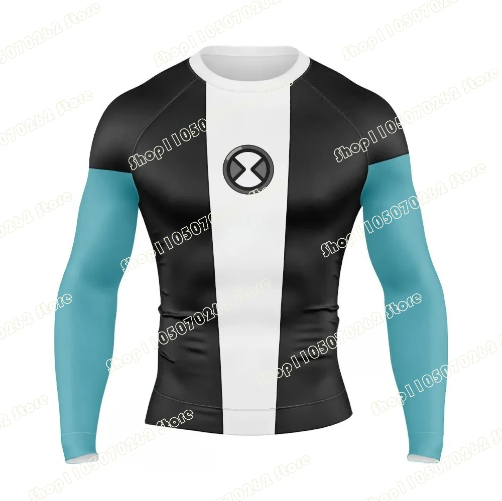 

3D Printed Pattern Fitness, Suitable for People of All Ages and Genders, Long-sleeved T-shirt, Breathable and Comfortable Top47