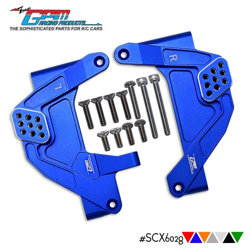 

AXIAL 1/6 SCX6 JEEP JLU WRANG LER4WD aluminum alloy perforated front suspension fixing code