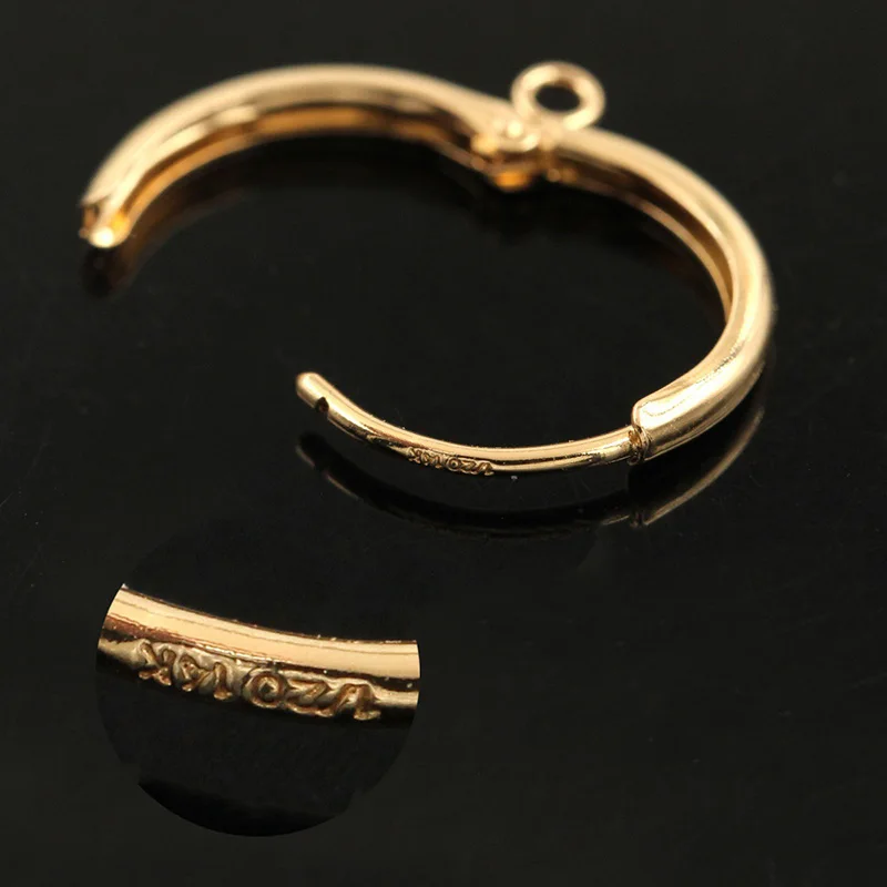 Small Huggie Hoops Simple Everyday Stacking Tiny Huggy Hinged Hoop Earrings 14K Gold Filled DIY Jewelry Earrings, gift for her