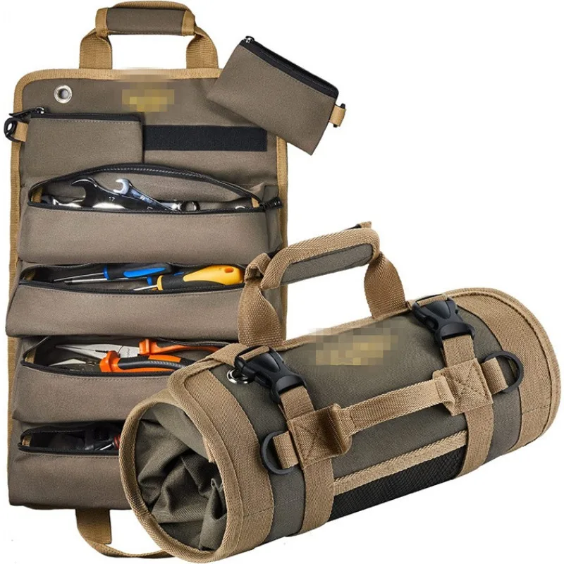 Gold Tool Storage Bag Classification Pocket Wear Resistant Tool Kit Car Storage Tool Kit Bag