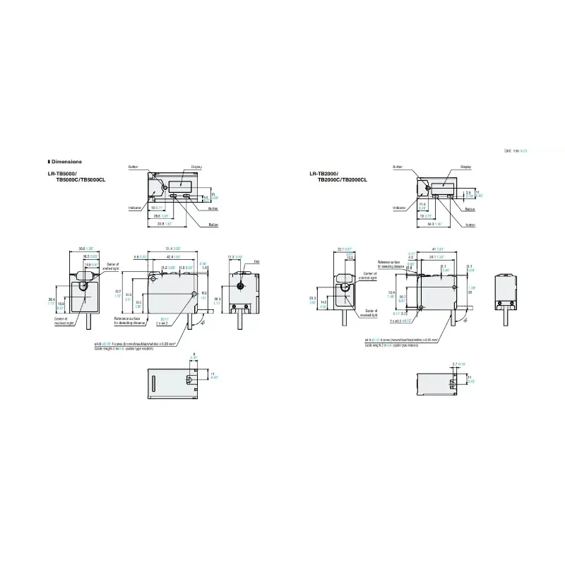 مستشعر LR-TB5000 الجديد مسافة 60-5000 مم #1
