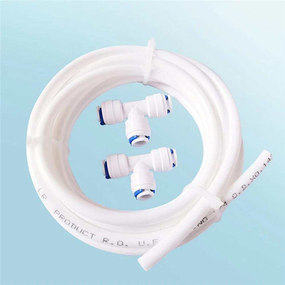 3m خرطوم مياه بي مع مدخل واحد ثنائي موصل تدفق سبليت لآلة الجليد مخصص 1/4 بوصة 3-way مشترك + انبوب ماء