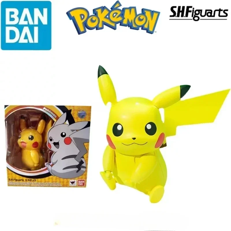 bandai-original-pokemon-shfiguarts-shf-figura-de-anime-pikachu-anime-figuras-de-accion-juguete-para-ninos-regalo-adornos-de-modelos-coleccionables