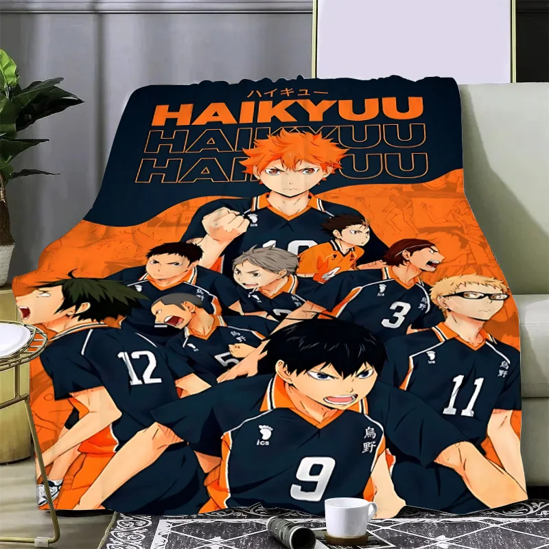 Hot Anime Haikyuu! Printed Blanket Picnic Blankets Warm Blanket Soft and Comfortable Blanket Home Travel Birthday Gift