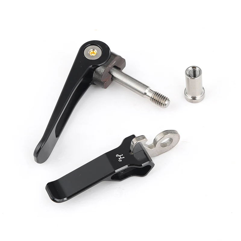 H&H Titanium alloy Seatpost Clamp Set for Brompton T Line Bicycle Titanium alloy shaft