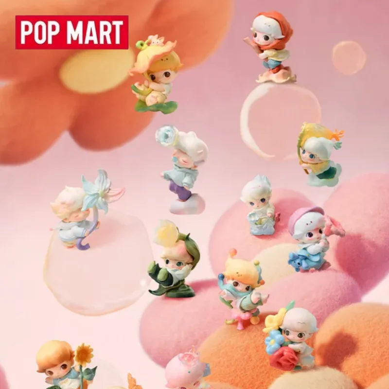 

POPMART DIMOO MOMENTS IN BLOOM Series Blind Box Toys Kawaii Anime Action Figure Surprise Guess Bag Mystery Box
