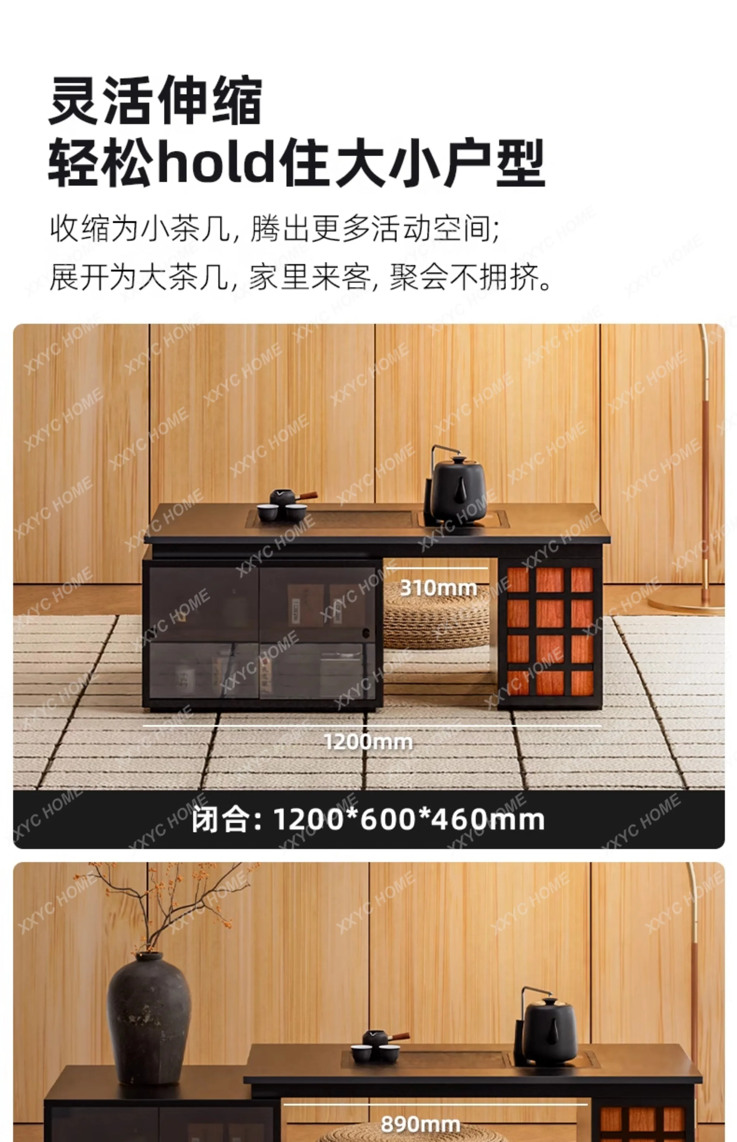 Lmobile tea table home light luxury modern balcony small fashion home new