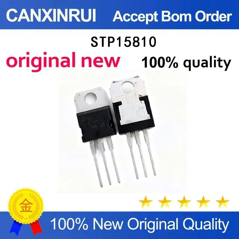 

(5-100 Pieces) Brand new original STP15810 direct insertion TO-220 MOSFET spot IC chip