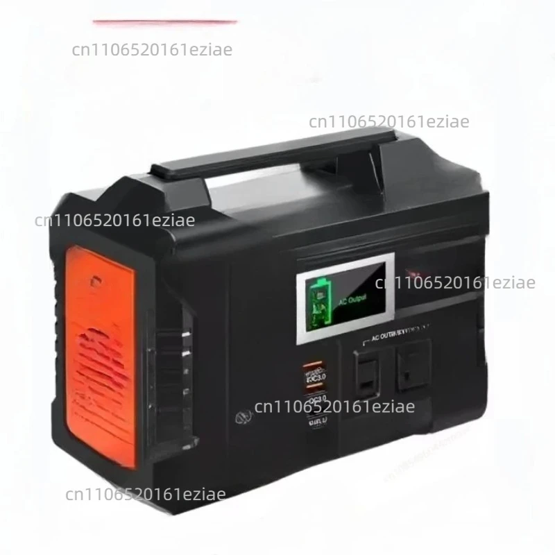 200W Portable Power Station 40800mAh Solar Generator With 110V AC Outlet/2 DC Ports/3 USB Ports Backup Battery Pack Power Supply