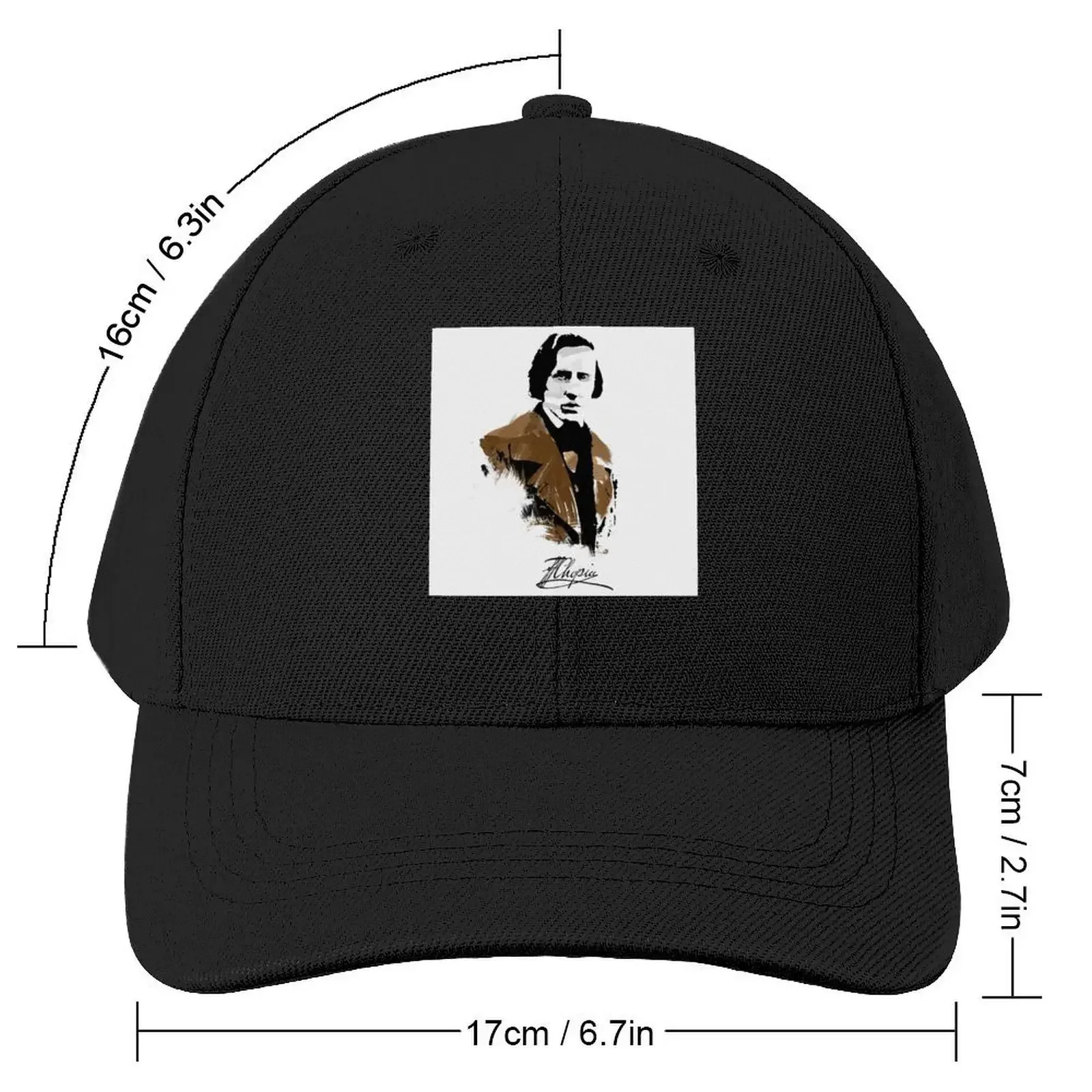 Frederic Chopin Baseball Cap Hat men Wild Ball Hat Trucker Cap New In Hat Female Men's