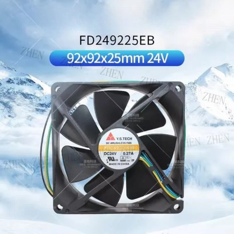 

Y ДЛЯ Y.S.TECH FD249225EB 9025 DC 24 В 0,27 А 3-проводной инверторный охлаждающий вентилятор