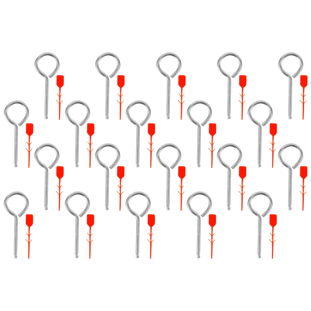 

50 set 50 Sets Fire Extinguisher Pin Latch Mechanism Replacement Pull Pins Plastic Seals Equipment Accessories
