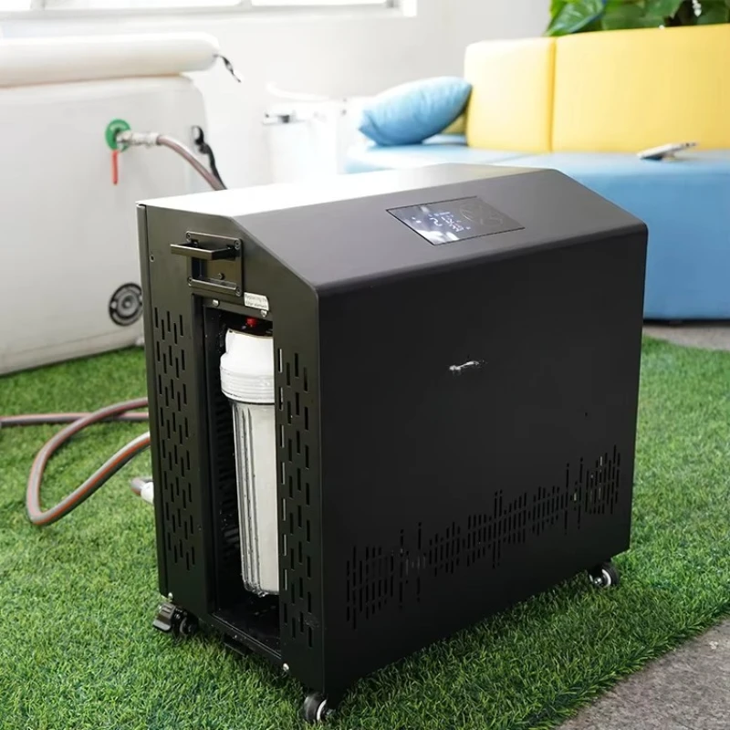 

Smart Modern Automatic Ice Cooler Heater System Glycol Cold Plunge Wifi Ozone Ice Bath Chiller Machine With Portable